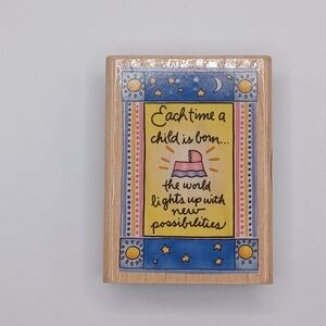 Inkadinkado Kathy Davis Collection Rubber Stamp